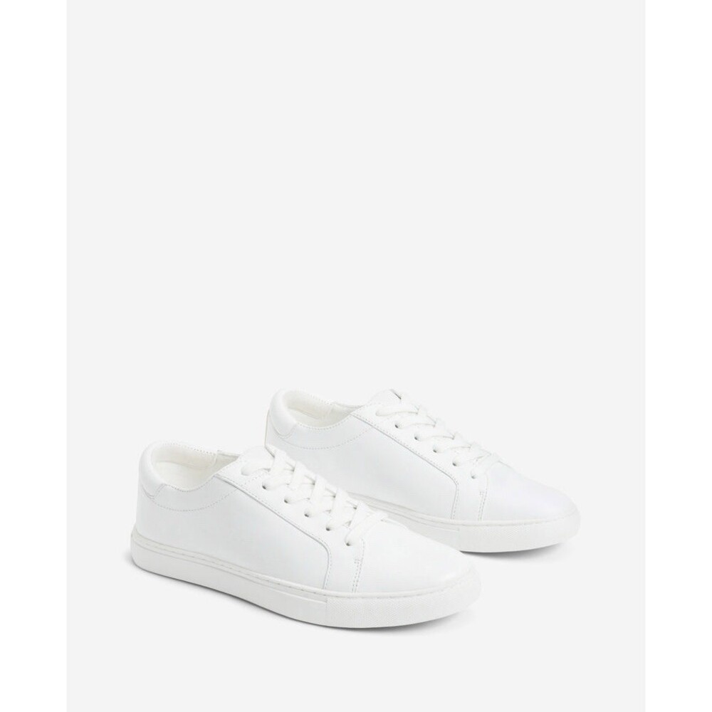 Kenneth Cole Kam Sneakers Womens 8.5 White Low Top Lace Up - Picture 2 of 7